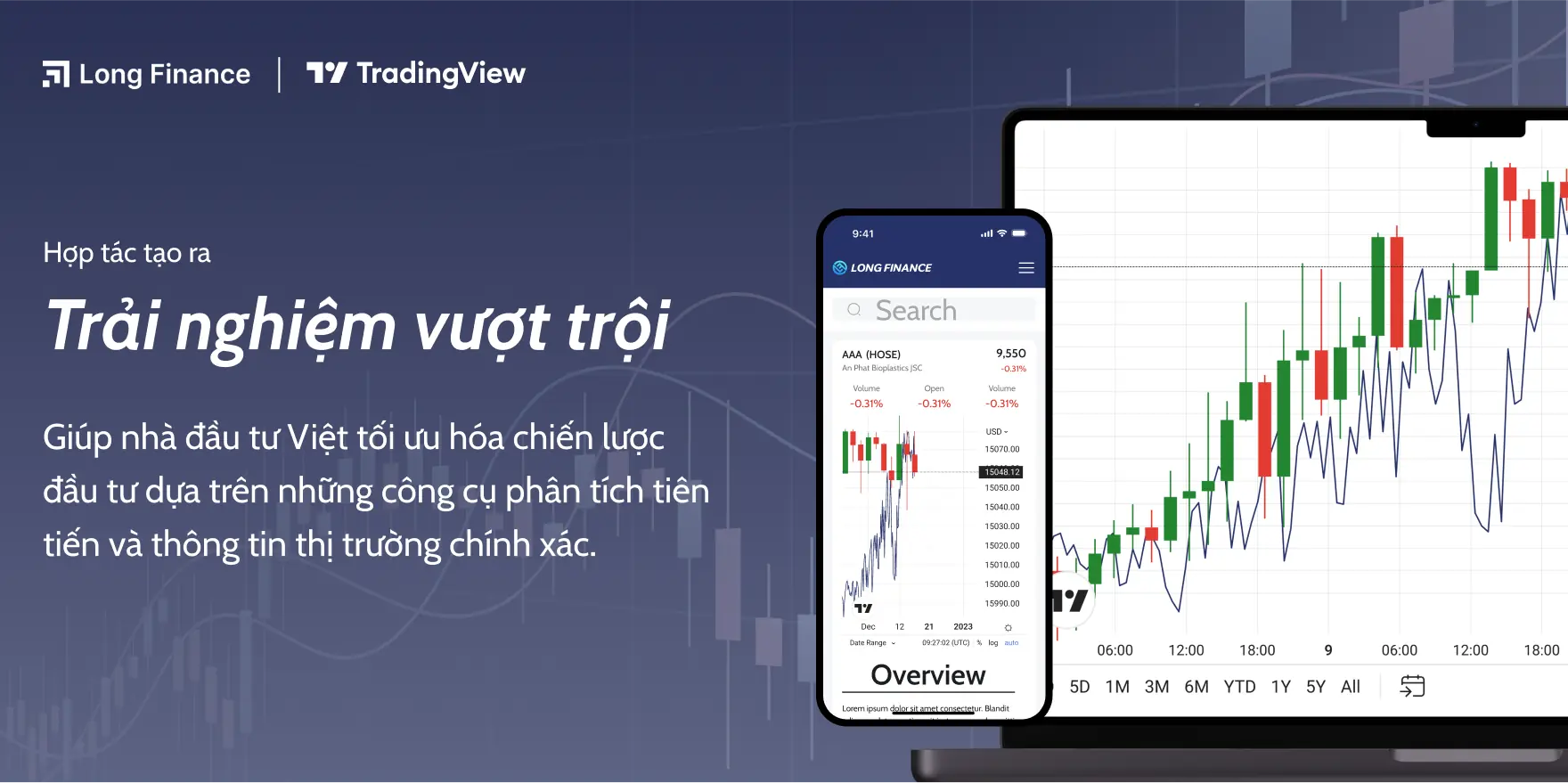 Long Finance x TradingView: Mở ra Kỷ nguyên Đầu tư Thông minh với Công cụ Phân tích Toàn diện
